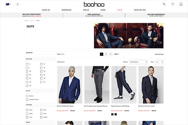 Boohoo | Mens Suits | Womens Suits | Suits.com.au