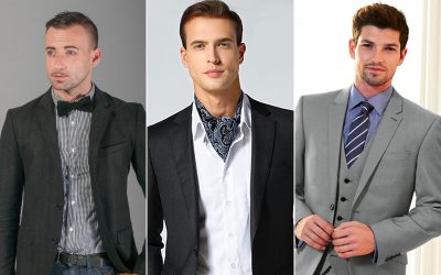 Different neckwear types for your suit