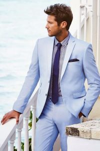 Blue Summer Suit
