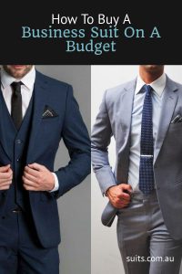 How to buy a Business Suit on a budget